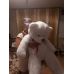 Мягкий плюшевый медведь Феликс 160 см (белый)