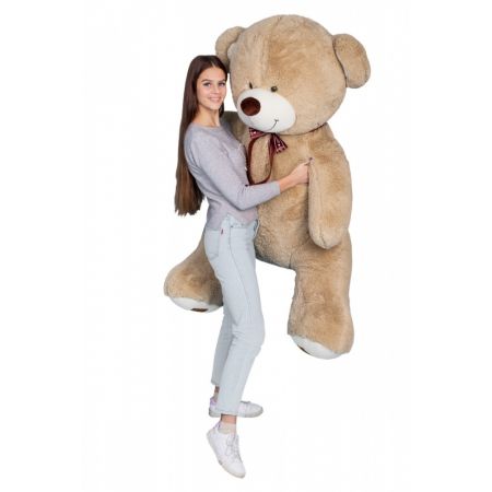 Плюшевый медведь Амур 190 см (кофейный)